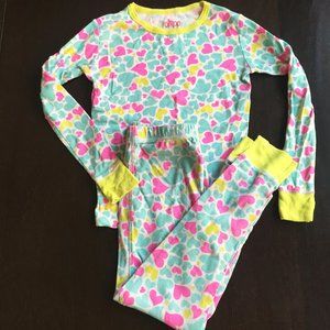 Circo Girl's Hearts PJ's, sz 10